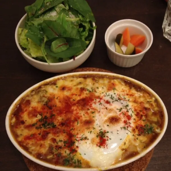 焼きチーズカレードリア。落ち着くカフェです！＼(^o^)／|takapiroさん