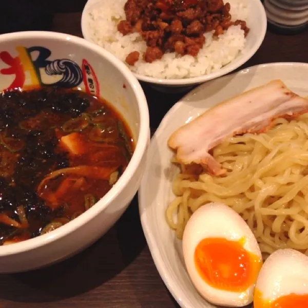 辛つけ麺、まかない飯。寒いと辛いものが食べたくなる！o(^▽^)o|takapiroさん