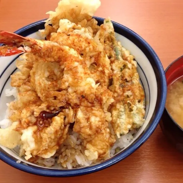 オールスター天丼。ホタテが美味しい！o(^▽^)o|takapiroさん