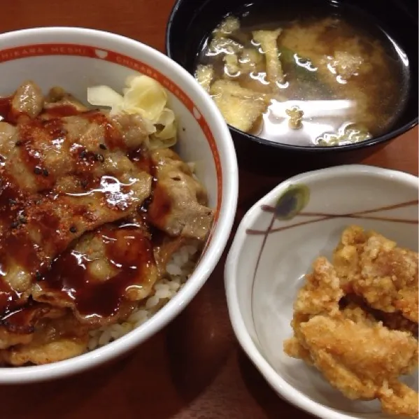 焼き牛丼。MYいつもメシ！o(^▽^)o|takapiroさん