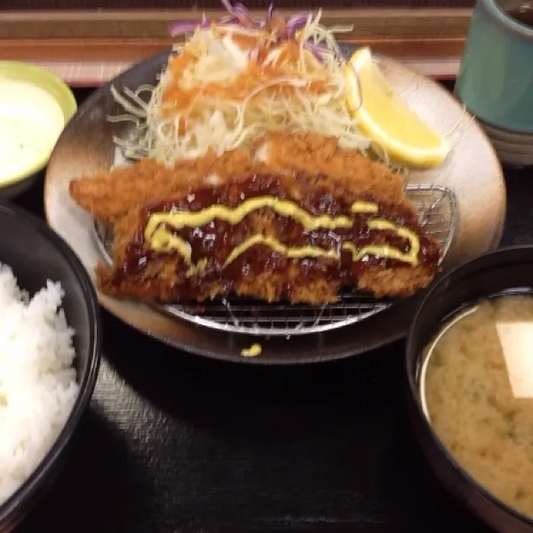 ササミカツ定食。ご飯大盛り！|takapiroさん