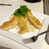 Pan Seared Chicken & Broccoli Alfredo|Dominic Walickさん