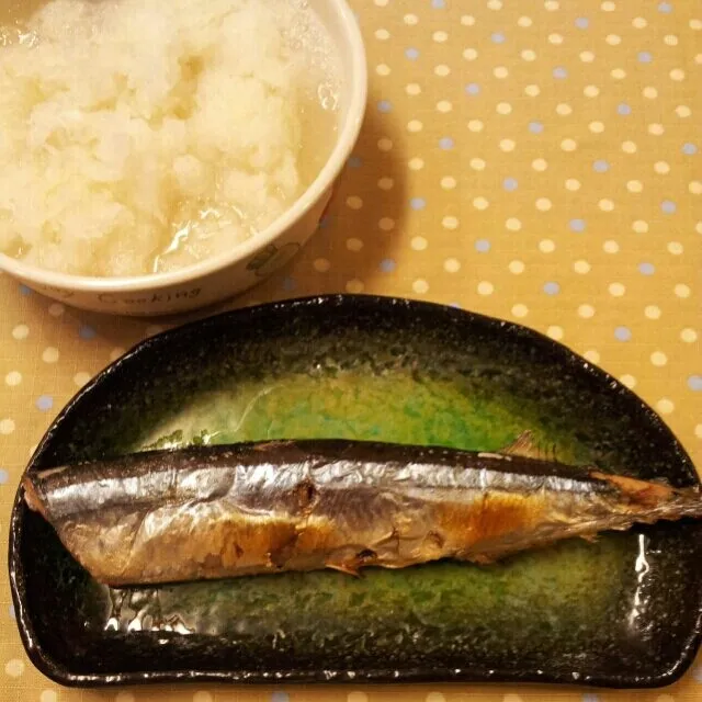 秋刀魚の塩焼き
大根おろしはお好きなだけどうぞ~♪
脂がのってて美味しかったです(*´∀｀)ノ|sakanechiさん