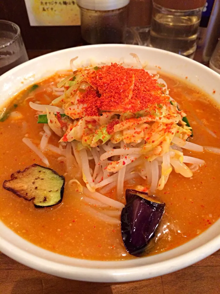 極辛あんかけ拉麺😋✨|さとpさん