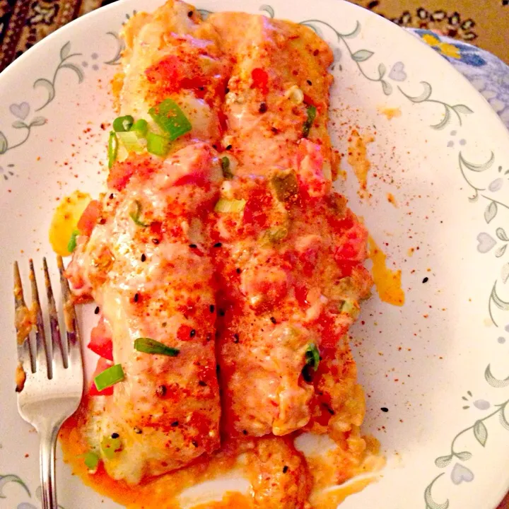 Chicken enchiladas|jenny belcherさん