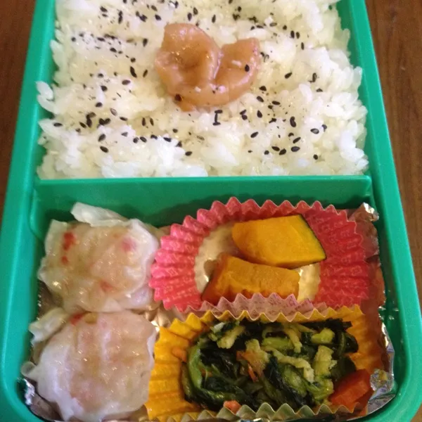 自宅弁当。失業中だと、食事が不規則、バランス悪いことあり、体重が増える。来月下旬から就職の講習会受講なので、昼食用に今から弁当を作ることにした。昼食に外食は高額で悪！絶対に弁当持参する。|masahiroさん