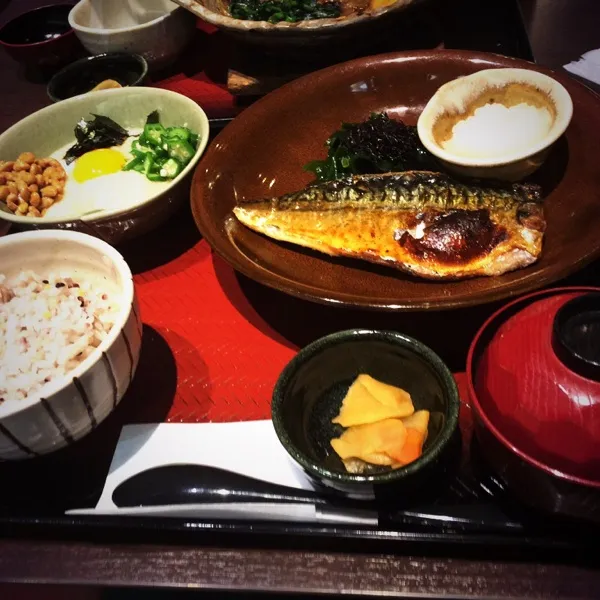 炭火さば焼き定食☻|もはもはさん♡さん