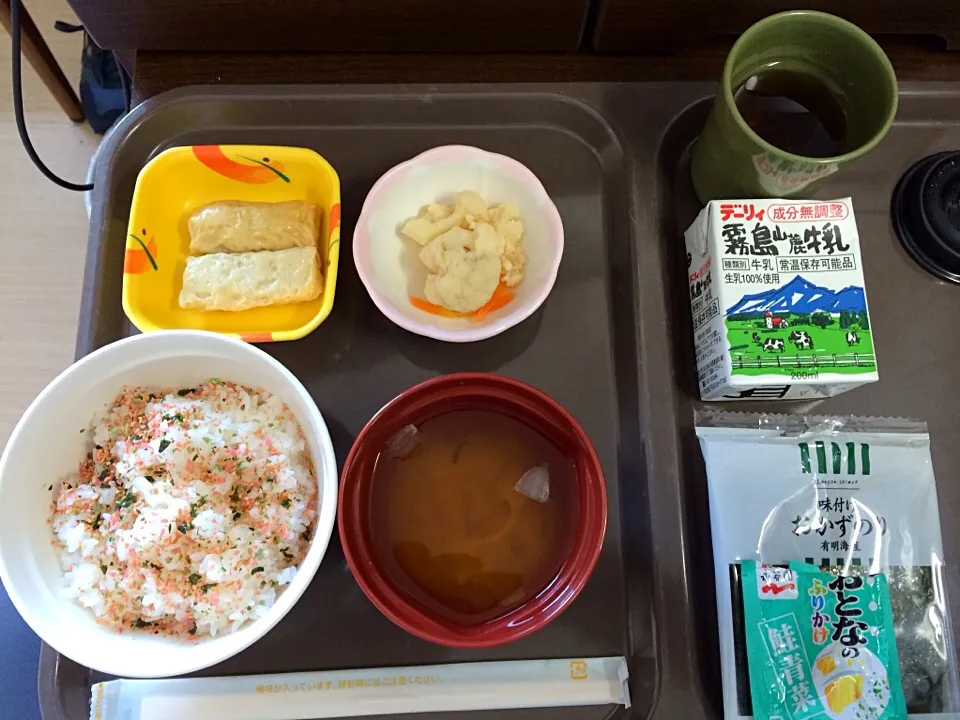 病院食 湯葉巻きチキン|ばーさんさん