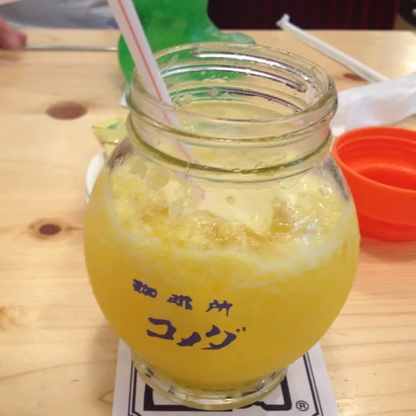 サマージュース/初めて飲んだ。甘夏ジュースらしい!甘い!|toccoさん