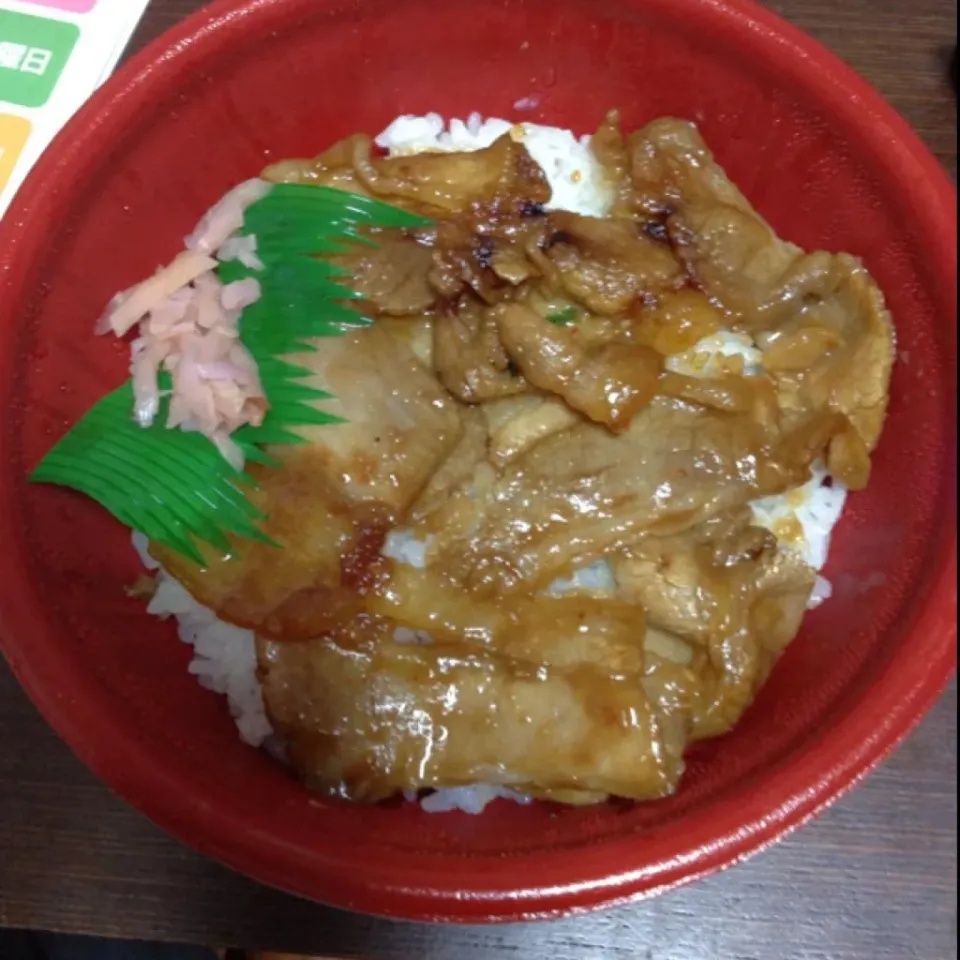 豚カルビ丼  もはやオリジンさんは私の第二の母(笑)|toccoさん