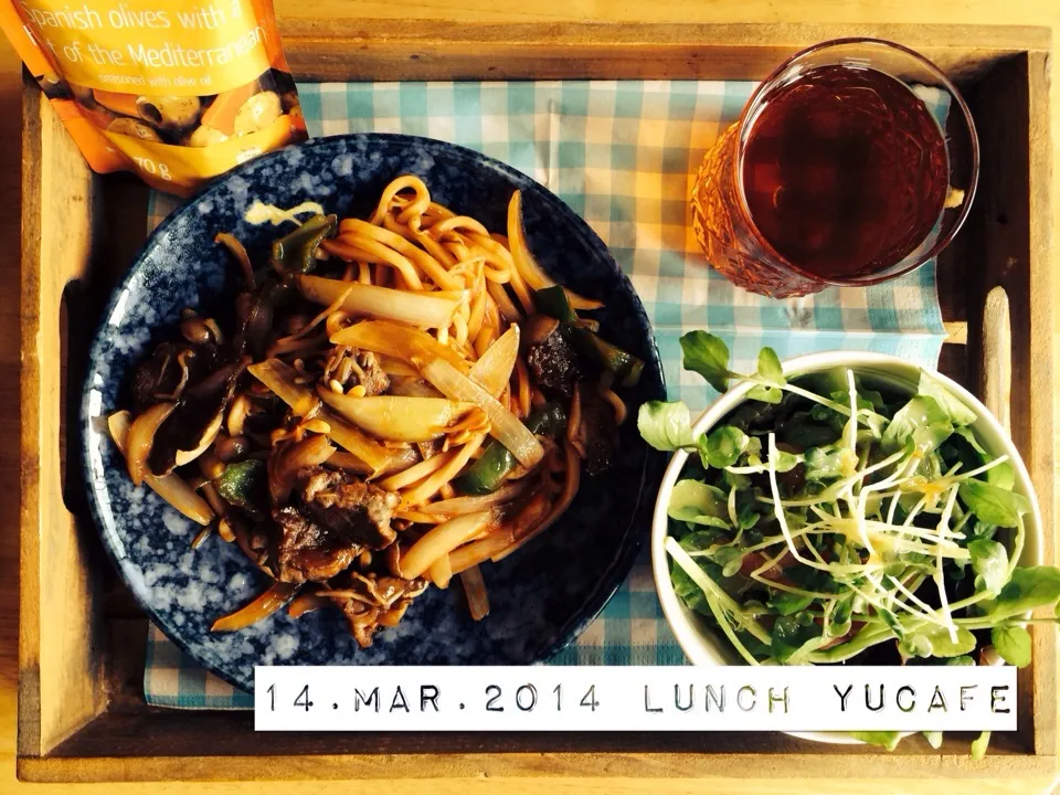 Snapdishの料理写真:14.MAR.2014 Lunch|YuCafeさん