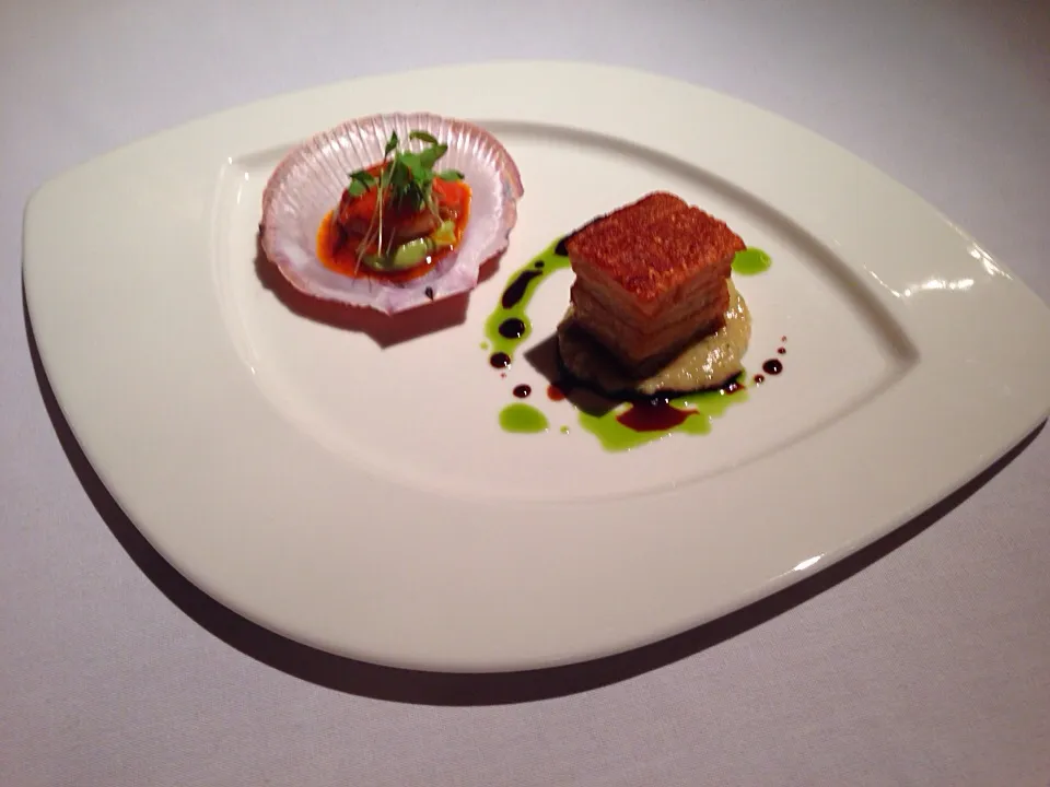 Regal scallop and pork|karen grochさん