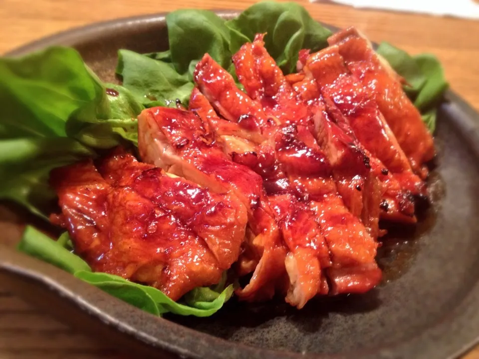 照り焼きチキン|つぶらさん