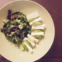 Snapdishの料理写真:avocado&tofu salad|한재원さん