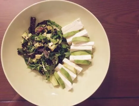 avocado&tofu salad|한재원さん