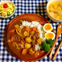 Snapdishの料理写真:絶対にカレー食べたい、そんな日。|arisaさん