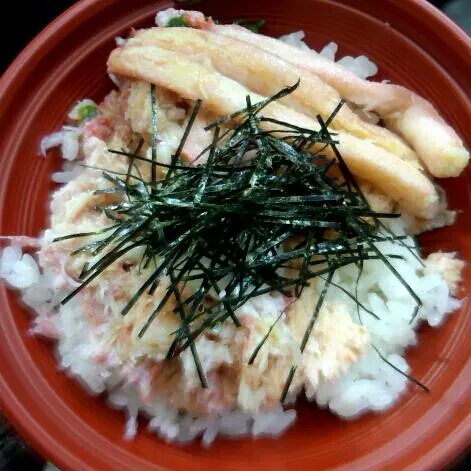 かにトロ丼|すぬすぬさん