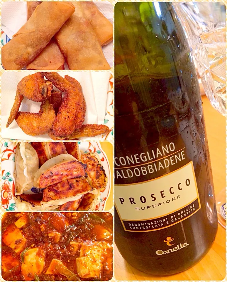 デパ地下中華とCanella Prosecco di Conegliano|まるまさん