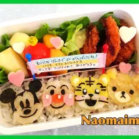 Snapdishの料理写真:長男ｸﾝの幼稚園さいごのお弁当✨