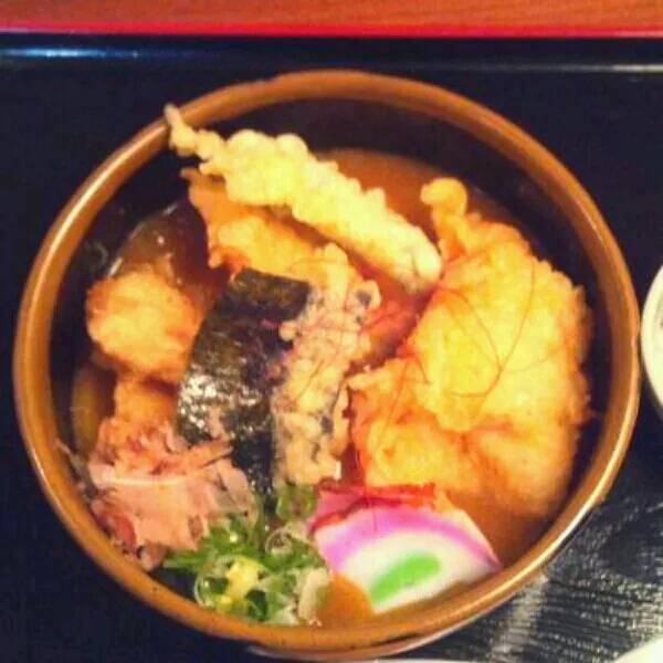 Snapdishの料理写真:鶏天カレーうどん*
海老天うどん*
チキン南蛮*

カレーうどんの鶏天.めっちゃ大きくて食べごたえ十分ヾ(*´∀｀*)|acaneさん