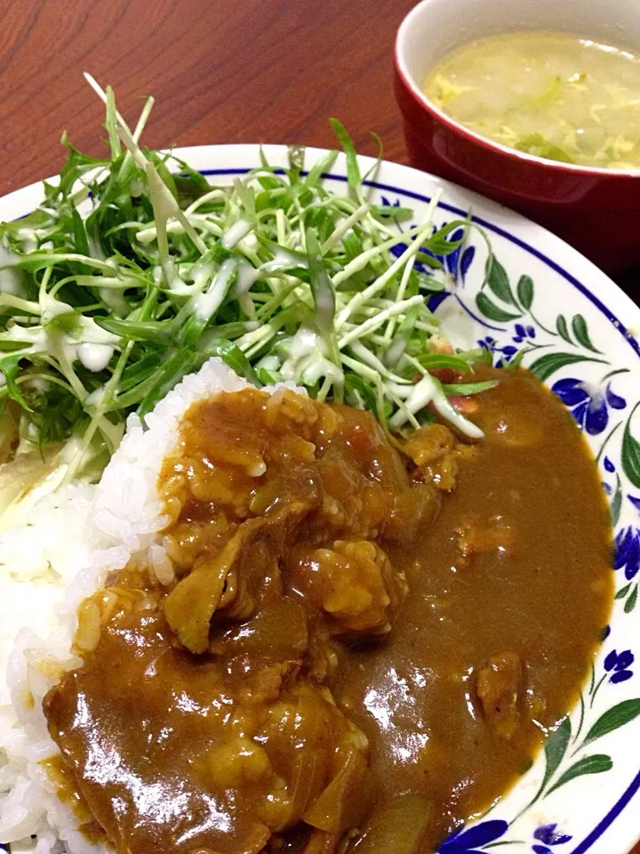 ベタに豚バラカレー|てぃなたんさん