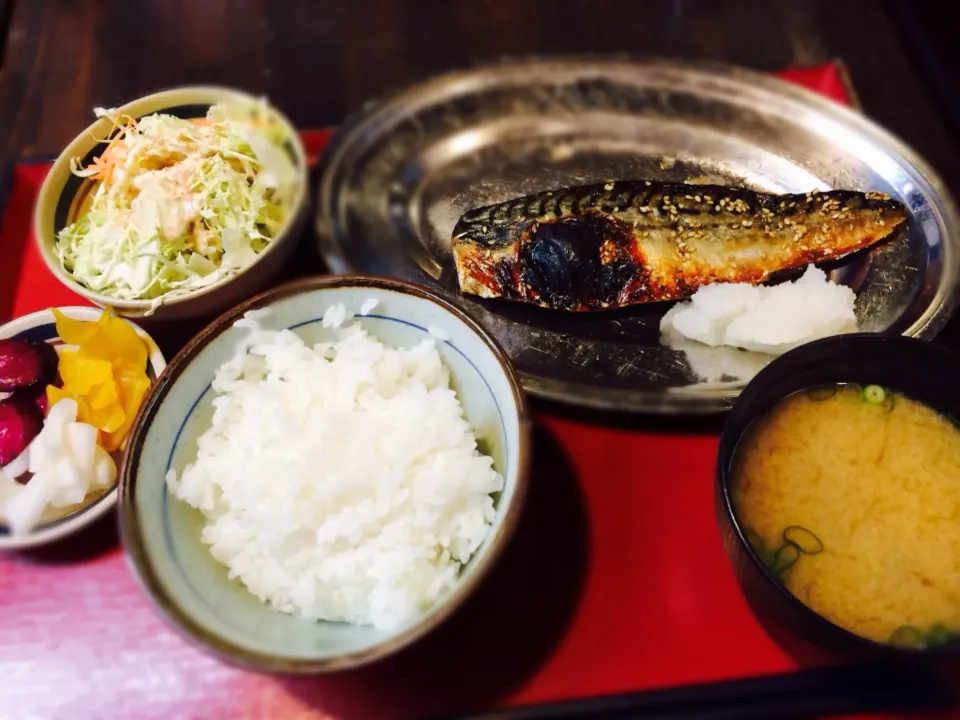 Snapdishの料理写真:鯖みりん定食|Ａｋａｒｉ♡さん