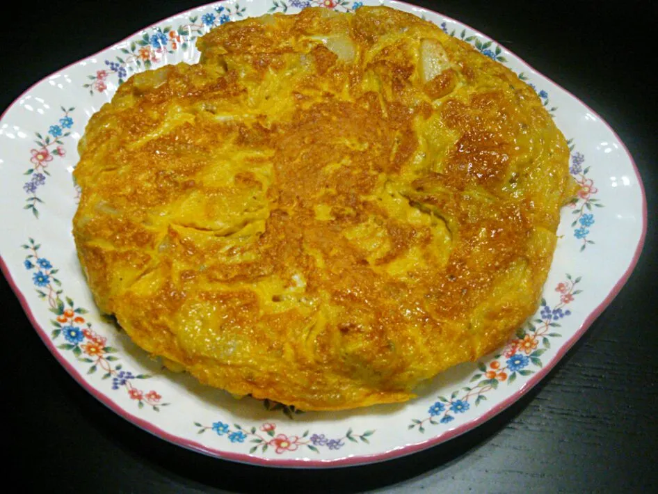 Tortilla espanolaー～(^^) シンプルなスペイン風オムレツ(^^)|quitaさん