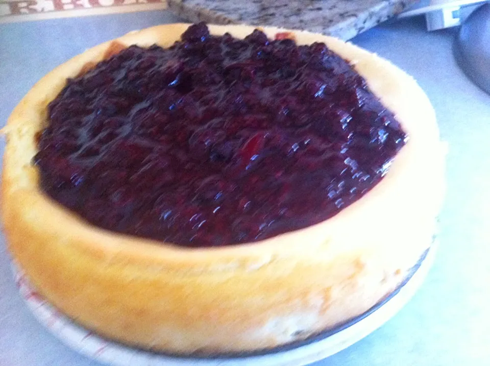 Tres berry cheesecake|virginia frasseさん