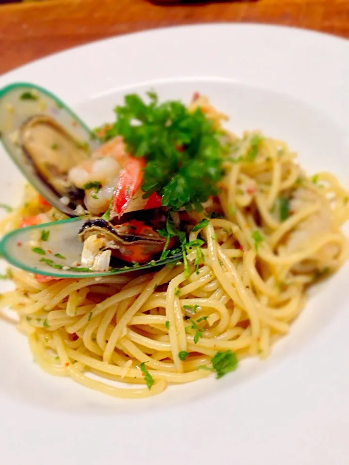 Spaghetti aglio olio|Ryan Ngさん