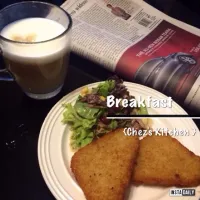 Snapdishの料理写真:Hashbrown + Salad|Bijouxさん