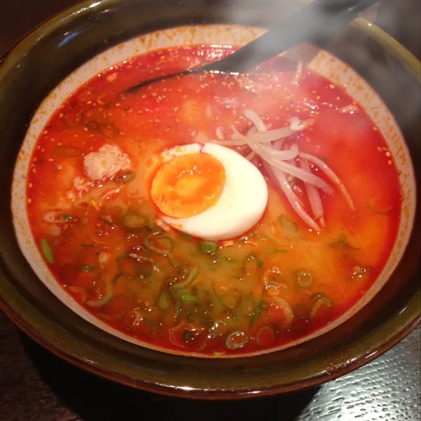 鶏つくね辛ラーメン|あややさん