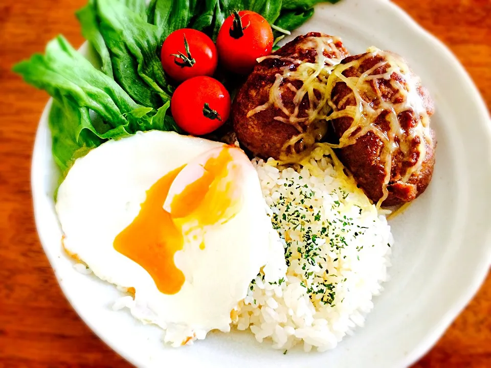 ワンプレート ハンバーグ カフェ飯風|りなさん