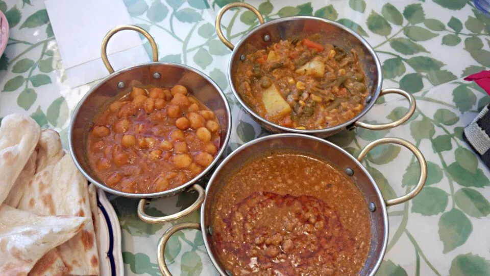 キーマ・野菜・豆カレー|あみさん