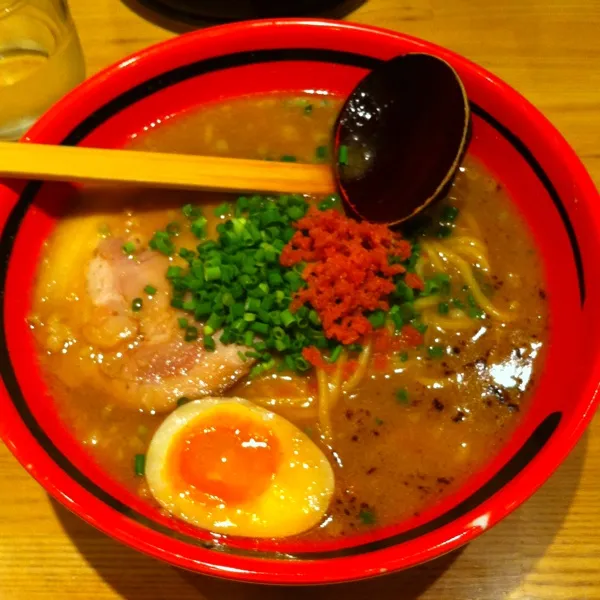 昨日は、一日に二回もラーメン(´Д` )笑
今日カロリー調整しよう(´･_･`)笑
味はえびみそそのまま！おいしかった♪|あかりさん