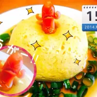 お豆腐えび玉UFO★ソーセー人襲来☆