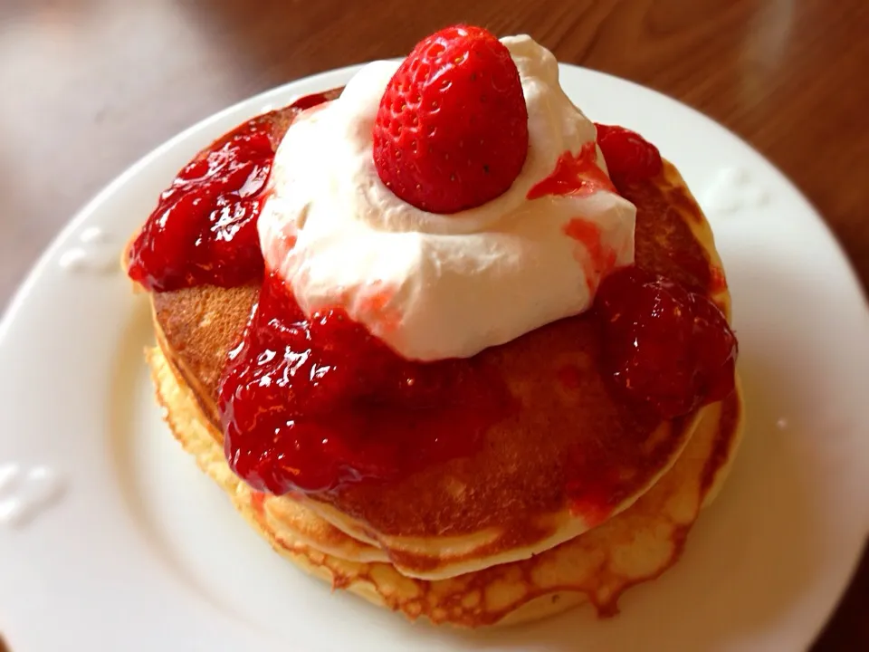 おうちパンケーキ🍓|まるちゃんさん