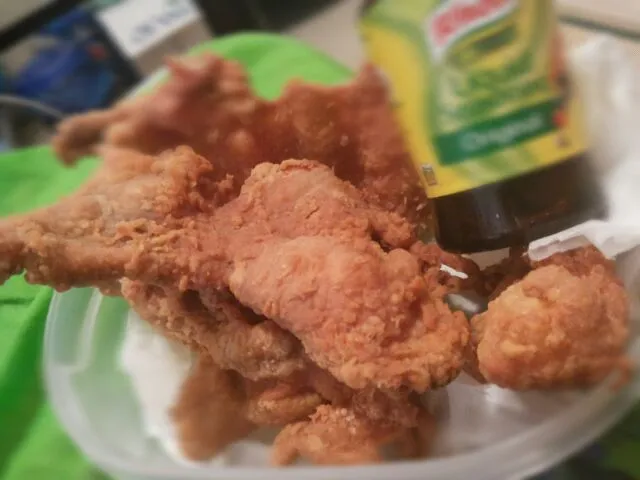 crispy chicken skin!|jeffrey pelle dacubaさん