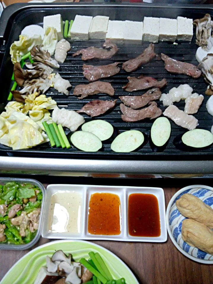 Snapdishの料理写真:家焼き肉|Yuki Niiyaさん