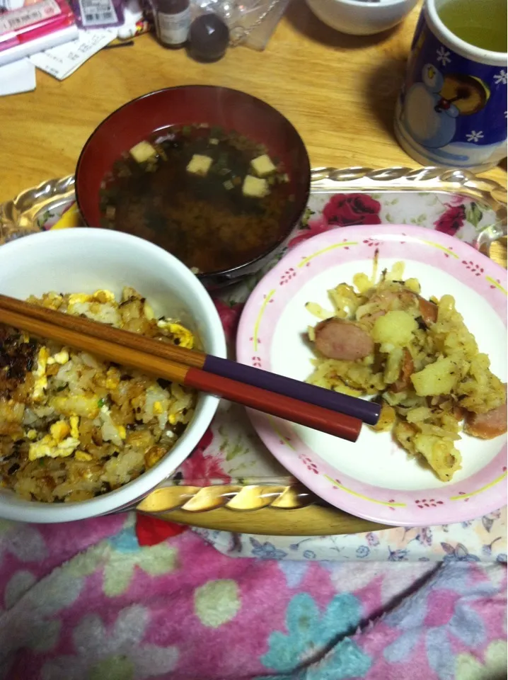 Snapdishの料理写真:2014.3.15夕食|chiyuyoさん