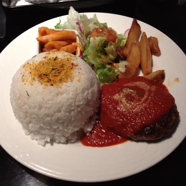 ハンバーグランチ|さだっちさん