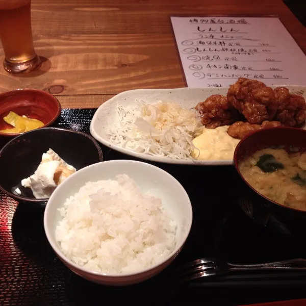 チキン南蛮定食|さだっちさん