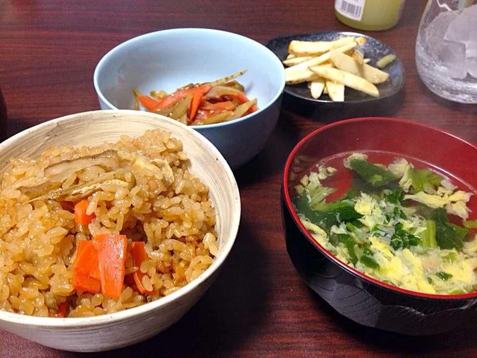 チャーシューの煮汁で炊き込みご飯！|みゆきさん