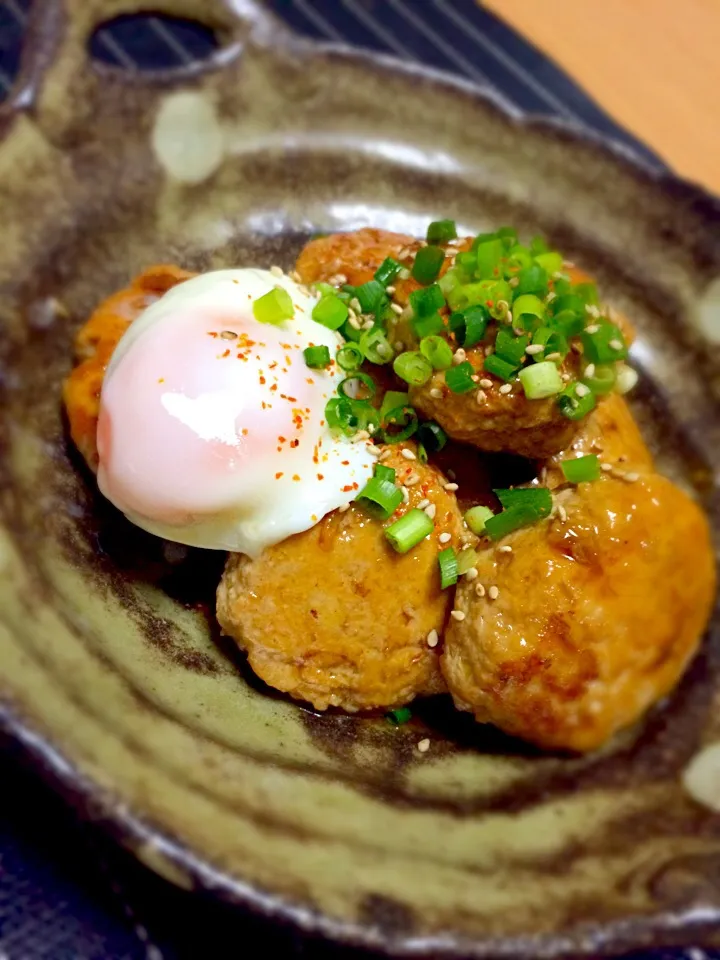 鶏と豆腐のふわふわつくね|haru-kazeさん