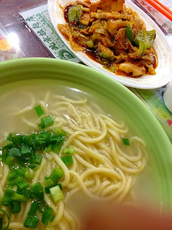 北京回鍋肉湯拉麵  Beijing double sauce sliced pork w/ noodle soup|hayyanaさん