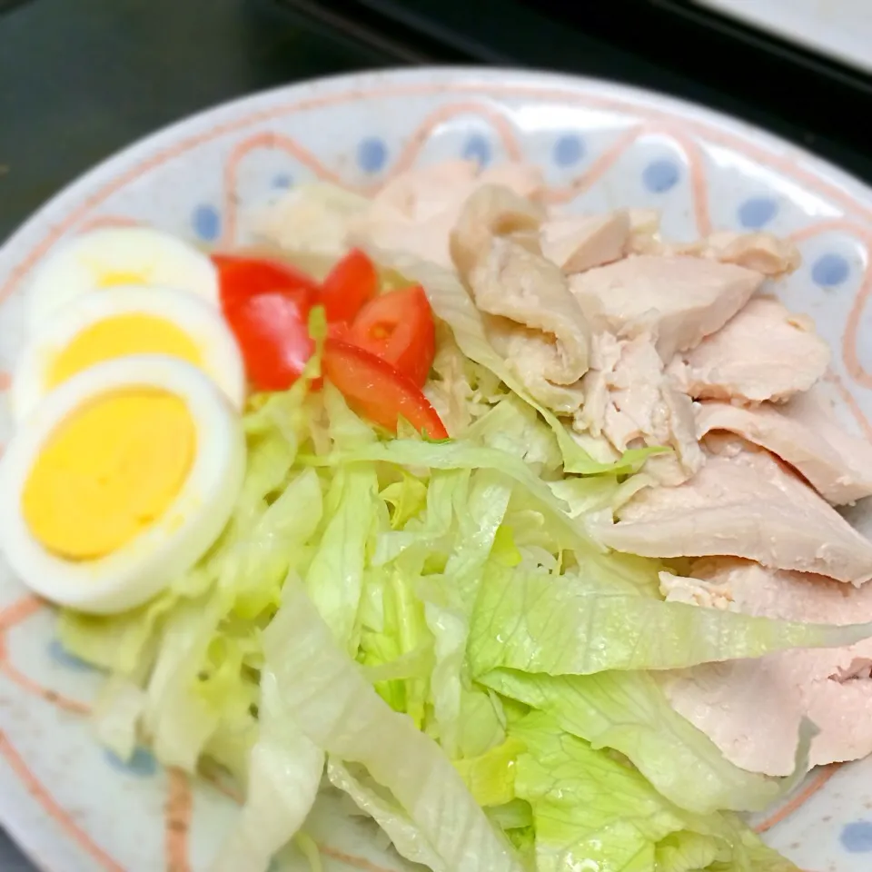 Snapdishの料理写真:tomocarat.さんの料理 炊飯器で作るシンガポールチキンライス|nananorimamさん