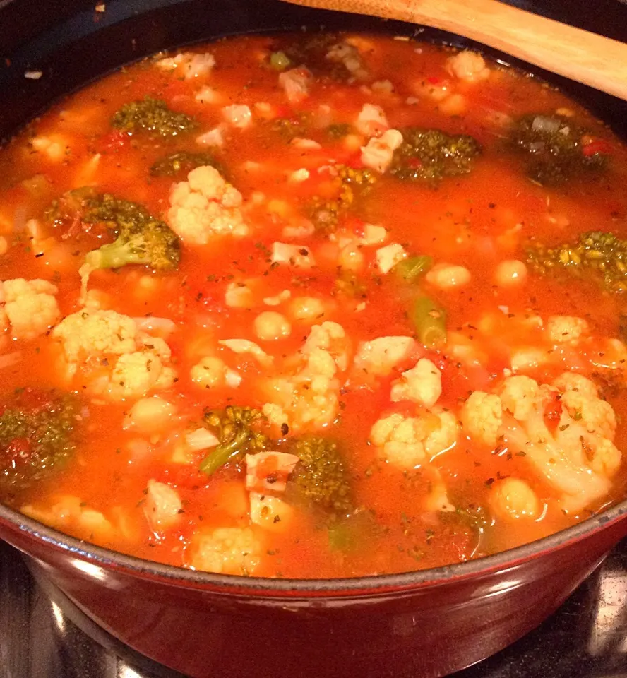 Chicken Vegetable Soup|http://melissasmenu.wordpress.com/さん