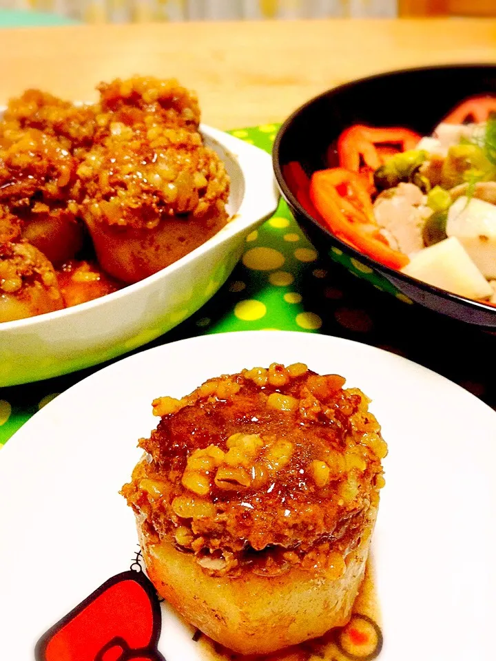 まあやさんの料理 肉巻き大根のバルサミコ煮( ´ ▽ ` )ﾉ|かずきっちんさん