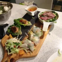 Vietnamese pho, crystal rolls and pork balls|Vero Ballardさん