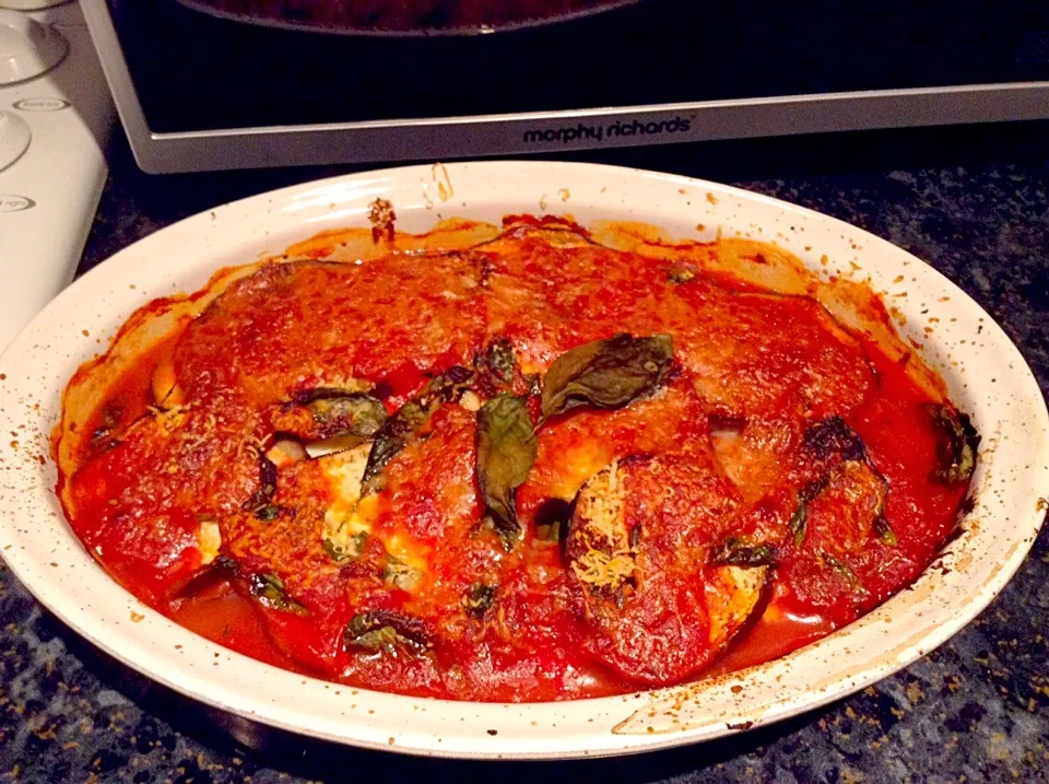 Melanzane (aubergine) parmigiana|Vero Ballardさん