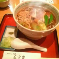 Snapdishの料理写真:鴨南そば。|hottychihiroさん